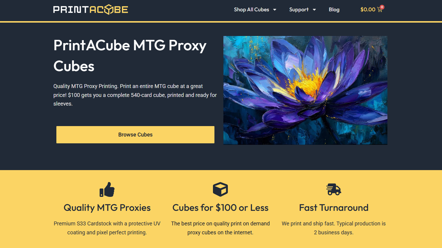 PrintACube.com Overview: MTG Proxy Cubes Built for Draft Night