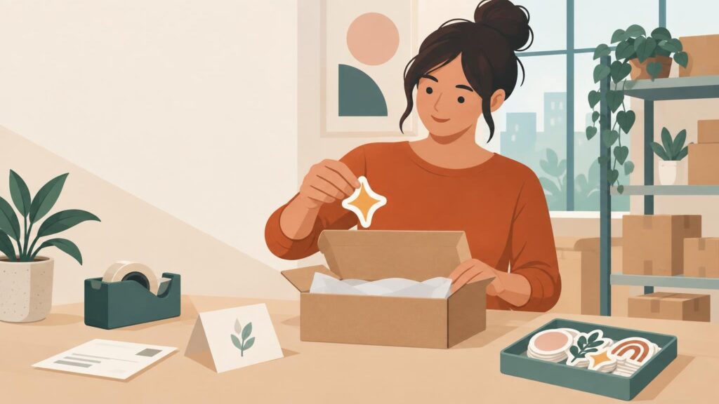 How Many Free Stickers Should an Ecommerce Brand Put in Orders?