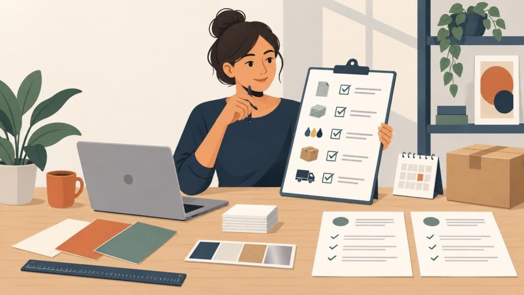 How to Create a Print Purchase Checklist for Your Small Business
